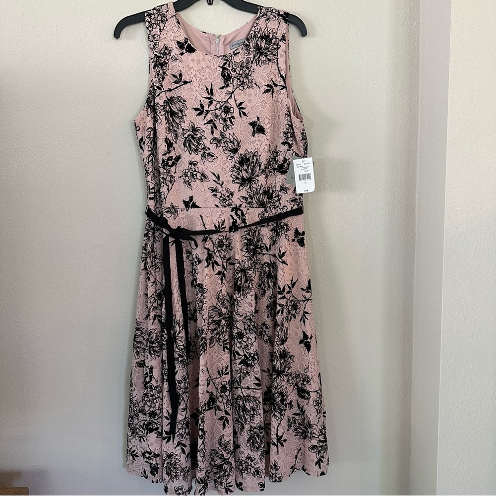 New! Danny & Nicole Midcalf Dress Size 12